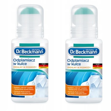 Dr.BECKMANN ODPLAMIACZ W KULCE IDEALNY NA PLAMY 2x75ml