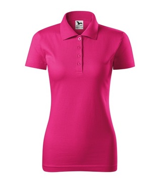 Fit V-neck koszulka damska fuchsia red XS,1624912