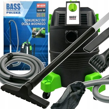 ODKURZACZ DO OCZKA WODNEGO BASENU POMPA BASS POLSKA DO BASENÓW moc 1600W