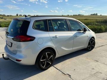 Opel Zafira C Tourer 1.4 Turbo ECOTEC 140KM 2015 Opel Zafira Sliczna Zafira1.4Benz.7 OSOB Navi GrzaneFotele KierownicaXenon, zdjęcie 7