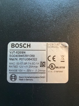 Видеокодер Bosch VJT-X20SN Videojet X20 SN см.!!!