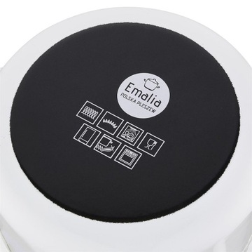 НАБОР ЭМАЛЬНЫХ ГОРШКОВ JULIA INDUCTION 8 ЭЛЕМЕНТОВ