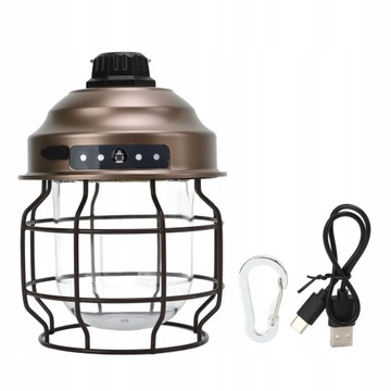 Latarnia kempingowa LED w stylu retro