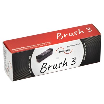 ЩЕТКА НАБОР ДЛЯ ЧИСТКИ ВИНИЛОВЫХ ПЛАСТИНОК ANALOGIS VELVET BRUSH 3