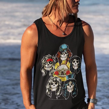 МАЙКА УЖАСЫ/РОК GUNS N ROSES HEADS