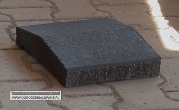 Daszek DM Dwuspadowy Lico łupane Combet Grafit