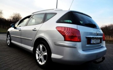 Peugeot 407 SW 2.0 HDi FAP 163KM 2010 Peugeot 407 2.0 HDI 163KM Automat, Panorama, Skory, Serwisowany 2.0 Diesel, zdjęcie 10