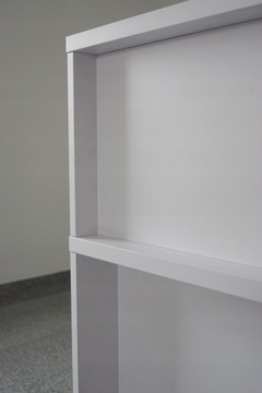 Офисная стойка AJJS-15 120см Варшава белая стойка регистрации