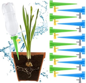 Капельный полив для цветочных горшков