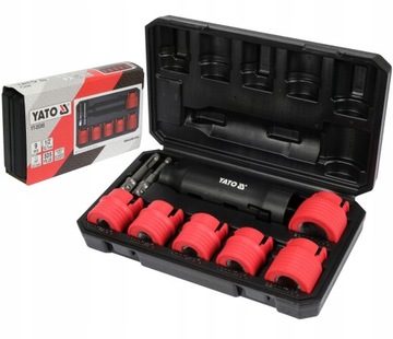 НАБОР ЩЕТКОВ ДЛЯ ЧИСТКИ ВИНТОВ И ШТИФТОВ YATO 9 ЭЛЕМЕНТОВ. НАБОР ИЗ 9 ПРЕДМЕТОВ