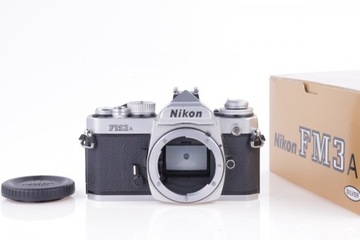 Nikon FM3A srebrny Nikon FM3 A Nikon FM 3A WWA silver