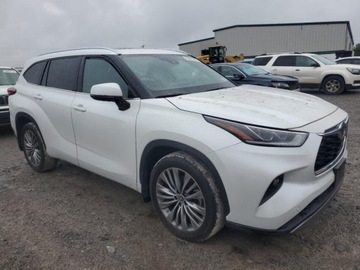 Toyota Highlander III 2022 Toyota Highlander 2022, 3.5L, 4x4, PLATINUM, po gradobiciu, zdjęcie 3