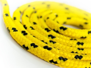 Универсальный плетеный полипропиленовый канат парусный желтый 16 мм 10 м