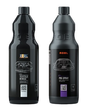 Środek piorący ADBL Pre-Spray 1L + TEXTILE RINSE 1