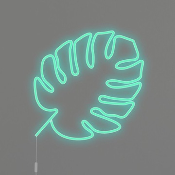 MONSTERA - Neon LED FLEX - НОЧНИК - Растение
