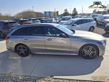 Mercedes Klasa C W206 Kombi 2.0 220d 200KM 2021 Mercedes-Benz Klasa C c220d 200KM AMG pakiet alcantara navi kamery 360 el., zdjęcie 4