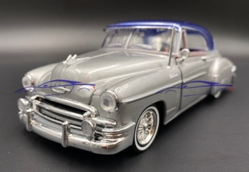 Chevy Bel Air 1950 серебристый 1:24 Motormax 79026