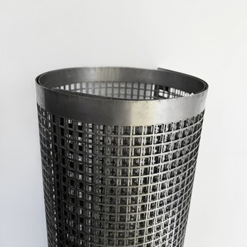 Лист нержавеющий перфорированный толщиной 0,5мм, сетка 10х10мм, листы 1мх2м.