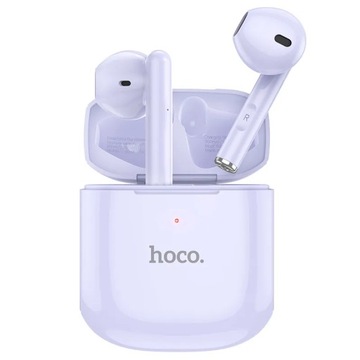 Słuchawki Bluetooth Hoco TWS EW19 Plus fioletowe