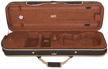 Futerał skrzypcowy skrzypce 3/4 pianka UltraLight M-case Paisley Miodowy
