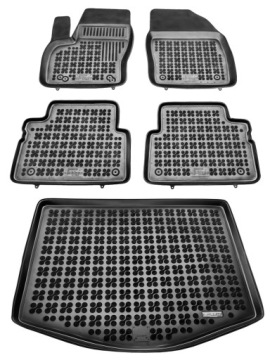 Ford C-max 2003-2010 Gumové rohože Rohož do kufru