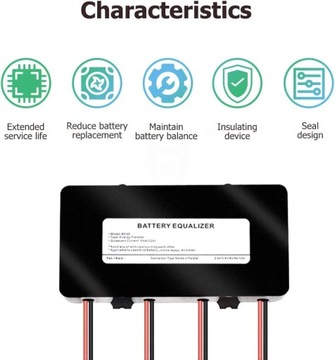 Корректор аккумулятора Ha02, система зарядки 4х12В.