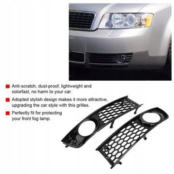 НАКЛАДКИ НА РЕШЕТКУ БАМПЕРА AUDI A4 B6 02-05