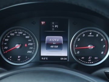 Mercedes Klasa C W205 Limuzyna 180 156KM 2016 Mercedes C C 180, Salon Polska, Automat, Skóra, zdjęcie 10