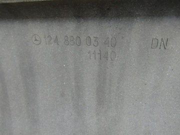 (1 MERCEDES W124 85-89 СЕДАН КУПЕ ЦВЕТ ЗАДНЕГО БАМПЕРА 702