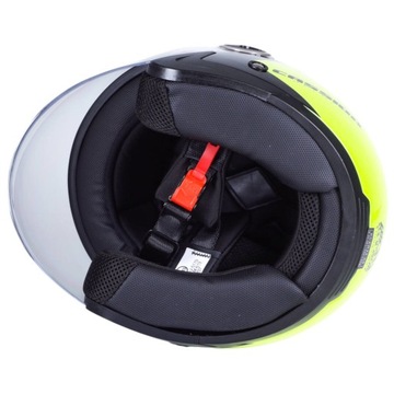 КЛАССИЧЕСКИЙ СВЕТОДИОДНЫЙ МОТОШЛЕМ CASSIDA XS СВЕТООТРАЖАЮЩИЙСЯ