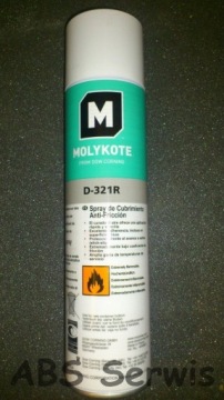 Molykote D321R 400 мл Молибденовая смазка-спрей