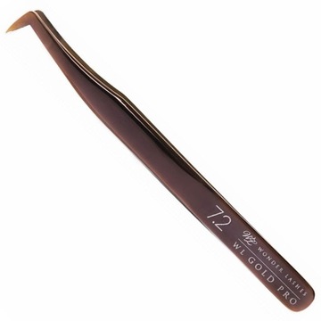 Pęseta do rzęs GOLD PRO Swan 7.2 Wonder Lashes