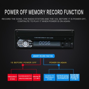 Электронный мультимедийный плеер с экраном автомобиля
