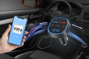 Навител BHF02 BASE Bluetooth FM-передатчик