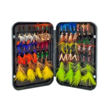 Fishing Lures Sea Fishing Fishing Gifts Accessory Fly Fishing Flies 64pcs