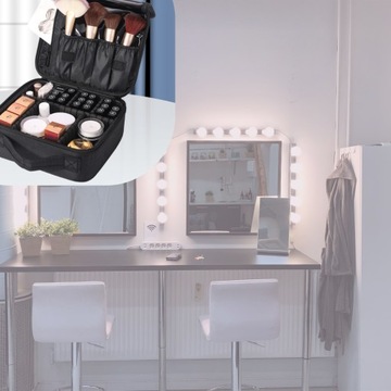 Cosmetics Trunk Organizer Case Bustic Sag