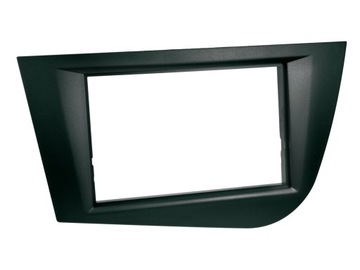 Ramka radiowa 2 DIN Seat Leon 2005-2010 czarna