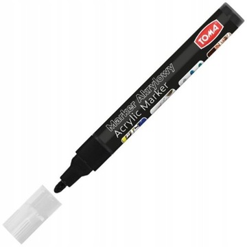 Marker akrylowy TO-402 Czarny