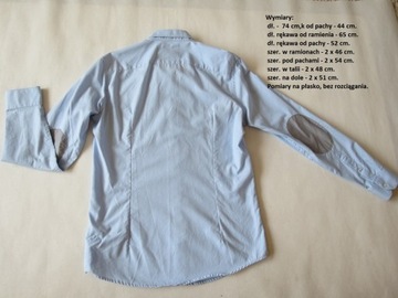 RESERVED - Super niebieska koszula - EUR- 40/ 170-176 cm
