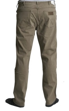 WRANGLER Spodnie brązowe JEANS GREENSBORO W32 L34