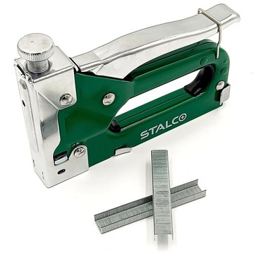 НАБОР обивочных материалов TAKER Stalco STRONG STAPLER + 5000 скоб + НОЖ + ЛЕЗВИЯ