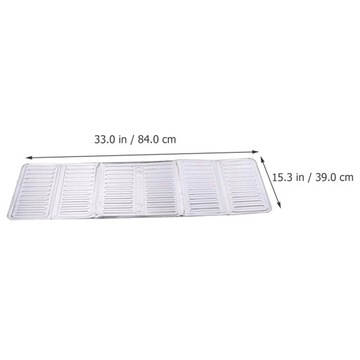 Теплозащитный экран для газовой плиты. Защита духовки от брызг масла.