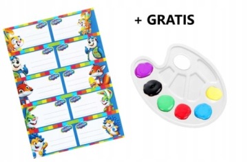Макет BAMBINO Mega XXL 1-3 класс ДЕВУШКИ + БЕСПЛАТНЫЙ блок детских мелков