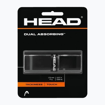 Накидка для ракетки HEAD Dual Absorbing Grip, черная 285034 OS