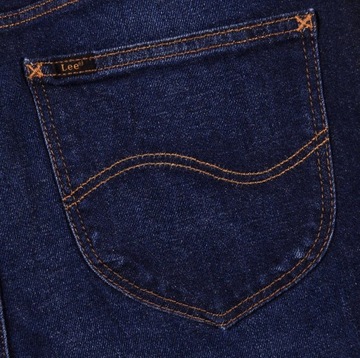 LEE spodnie HIGH WAIST straight BLUE jeans NEW STRAIGHT _ W29 L31