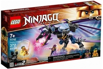 KLOCKI LEGO NINJAGO 71742 SMOK OVERLORDA ZŁOTY LLOYD