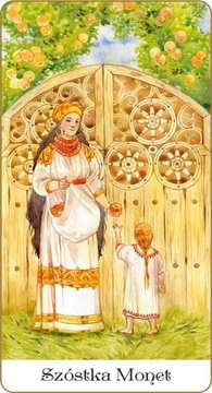 Славянское Таро Золотого Колеса Жизни – 78 карт + книга