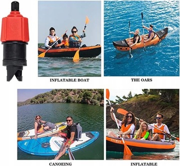 Adapter pompy SUP konwerter zaworów sprężarki