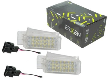 Lampki LED wnętrze drzwi Audi A3 A4 A6 Passat B6