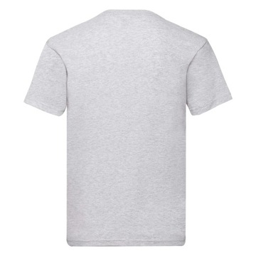 Мужская футболка с круглым вырезом Fruit of the Loom ORIGINAL, размер L, серая